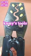 Kìm bấm cos Tai Cheng TAC 1.5-16mm2 model CT-14 CT-16, kềm bấm cos