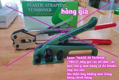 Dụng cụ đóng đai siết đai nhựa P117 Ybico dập nỗi đổ khuôn hàng chính hãng