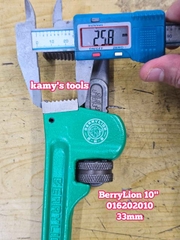Mỏ lết răng BerryLion 016202010 dài 10 inch 250mm ngàm kẹp 33mm