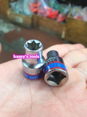 Đầu tuýp khẩu E 3/8 inch Kingtony E8 E10 E12 E14 E16 E18 337508M 337510M 337512M 337514M 337516M 337518M
