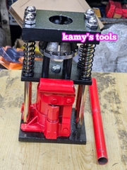 Máy bấm đầu dây ống áp lực cao 3 tấn 8-14mm, con đội bấm đầu xịt rửa kamytools