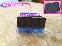 Dao tiện ren ống inox HSS Long Shun 1/2-3/4, 1-2, 2 1/2-3, 2 1/2-4 inch