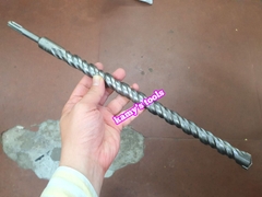 Mũi khoan bê tông đuôi gài 4 rãnh 14mm 16mm 18mm 20mm 22mm 25mm dài 410mm