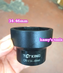 Đầu tuýp khẩu mở nồi xe tay ga xe máy 2 đầu 39mm 41mm và 34mm 46mm 1/2 inch thép đen TGT King