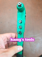 Kìm rút rive 4 lỗ BerryLion 060802798 BL-LQ798 dài 260mm cán đen cao cấp, kìm rút đinh tán rive