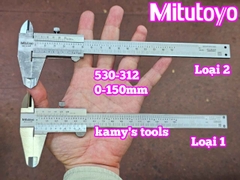 Thước kẹp cơ khí 0-150mm x0.02mm Mitutoyo 530-312
