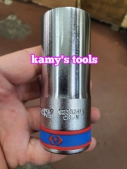 Đầu tuýp khẩu 3/4 inch 6 cạnh trắng dài 90mm 17mm 19mm 20mm 21mm 22mm 623517M 623519M 623520M 623521M 623522M