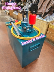 Bơm thử áp lực nước 10mpa 100kg/cm2 WTP-100 có van khóa nước cao cấp kamytools