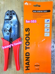 Kìm bấm cos đầu nón mũ chụp phủ nhựa Fasen HS-103 0.5-6mm2 dài 225mm