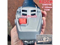 Máy mài góc Bosch GWS 700 đá 100mm 4 inch trục M10 công suất 710W