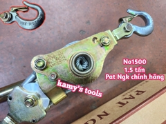 Kích căng cáp 1.5 tấn Pat Ngk NO1500 cáp 6mm dài khoảng 1250mm móc dập nổi chính hãng Haru Awesome