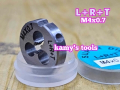 Bàn ren M4x0.7 (4x0.7) L+R+T (LRT) dụng cụ tạo ren ngoài bulong