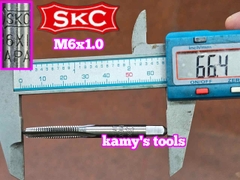 Bộ taro ta rô SKC M6x1.0 Nhật 3 mũi chính hãng logo khắc rõ nét