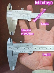Thước kẹp cơ khí 0-200mm x0.02mm Mitutoyo 530-118
