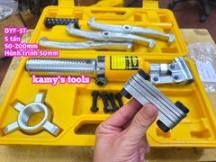 Cảo thủy lực 5 tấn Wetools DYF-5 mở 50-250mm, vam thuỷ lực 2 chấu 3 chấu 5 tấn