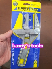 Mỏ lết miệng rộng 6-68mm, cờ lê vặn dây cấp nước bằng hợp kim nhôm dài 200mm