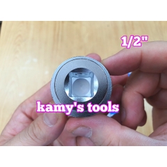 Đầu vặn taro loại 1/2 lỗ vuông 6mm-12mm Kingtony Model 39124012M