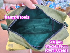 Túi đựng đồ nghề nhỏ 2 ngăn 34x14x19cm Kamytools KMT-553401