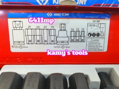 Bộ tuýp khẩu lú đầu lục giác 3/4 inch kingtony model 6411MP