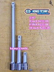 Cần nối khúc nối tuýp 3/4 inch Kingtony dài 4 inch 6 inch 10 inch 6251-04 6251-06 6251-10