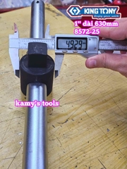 Cần tuýp trượt 1 inch dài 25 inch 630mm Kingtony 8572-25