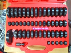 Bộ đóng ép bạc đạn vòng bi 52 chi tiết kamytools