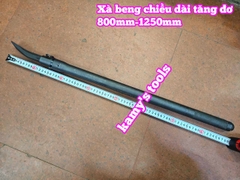 Xà beng thép đen đầu dẹp tăng đơ chiều dài 800mm-1250mm Gestar 883-201
