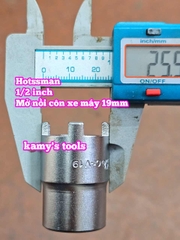 Dụng cụ mở tán nồi côn xe gắn máy 1/2 inch Hotssman 16mm 19mm 21mm đầu tuýp đầu khẩu mở nồi côn