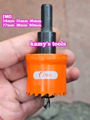 Mũi khoét lỗ kim loại JMG 34mm 35mm 36mm 37mm 38mm 40mm
