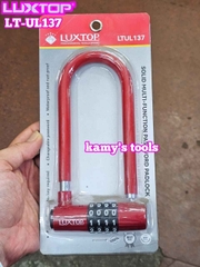 Ổ khóa số mật mã chữ U 4 chữ số Luxtop LT-UL137 càng dài 127mm