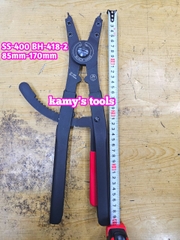 Kìm mở phe ngoài Black hand 16 inch dài 400mm SS-400 BH-418-2 mở phe đường kính 85-170mm