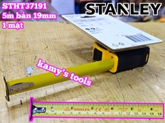 Thước cuộn thép 5m thước kéo 5 mét 1 mặt hệ mét inch bản 19mm Stanley STHT37191