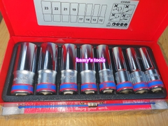 Bộ tuýp bộ khẩu dài 1/2 lục giác hoa thị 8 món Kingtony model 4308MR/4208MR