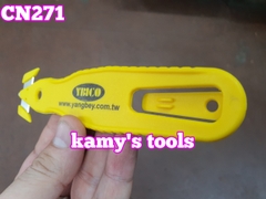 Dao rọc thùng carton cắt màng quấn pe mở bao bì CN271 Ybico đài loan