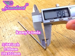Lục giác hệ inch Standard 5/64 inch 1.98mm dài 18x102mm STD-68102