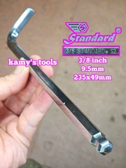 Lục giác bi hệ inch Standard 3/8 inch 9.5mm dài 235x49mm STD-68380