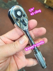 Cần tuýp siết tự động đảo chiều 1/4 inch 3/8 inch 1/2 inch đúng 45 răng cao cấp TGT KING Wetools