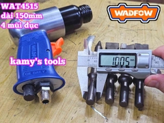 Máy đục hơi khí nén Wadfow WAT4515 dài 150mm 4 mũi đục (chưa bao gồm nối nhanh)