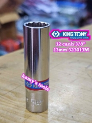 Đầu tuýp 3/8 inch 12 cạnh Kingtony 7mm 8mm 10mm 12mm 13mm 14mm 17mm 323007M 323008M 323010M 323012M 323013M 323014M 323017M