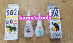 Keo dán 502 siêu dính hình cô gái và hình con voi