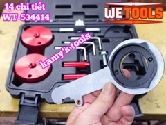 Bộ dụng cụ cân cam dưỡng đặt cam xe Ford Ranger Everest Bi Turbo 2.0 TDCi EcoBlue Transit Wetools 14 chi tiết WT-534414