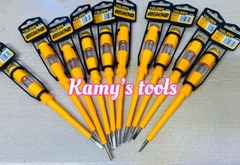 Bút thử điện Tolsen có đèn 4x190mm Model 38115 chính hãng (vít thử điện Tolsen 38115)