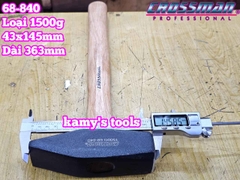 Búa đầu vuông dẹp cán gỗ Crossman 1500g model 68-840