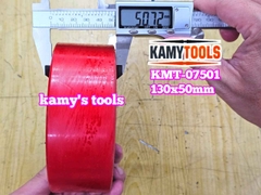 Bánh xe PU mâm gang 130mm 130x50mm Kamytools KMT-07501
