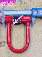 Ổ khóa số mật mã chữ U 4 chữ số Luxtop LT-UL82 càng dài 82mm