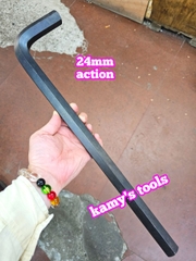 Lục giác 24mm thép đen cao cấp dài 470mm Action