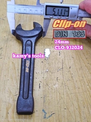 Cờ lê miệng đóng 24mm DIN133 Clip-On CLO-932024