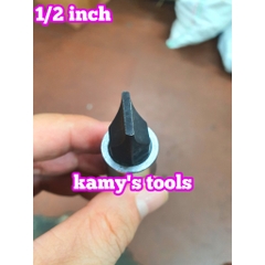 Đầu tuýp vít dẹp lỗ 1/2 inch Kingtony 8mm 10mm 12mm 14mm 16mm model 402208 402210 402212 402214 402216
