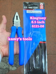 Kìm điện 8.5 inch Kingtony 6111-08 dài 205mm