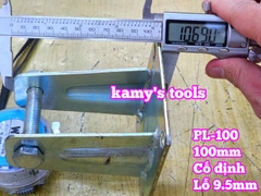 Đế càng cố định và xoay dùng cho bánh xe 100mm PL-100 Kamytools